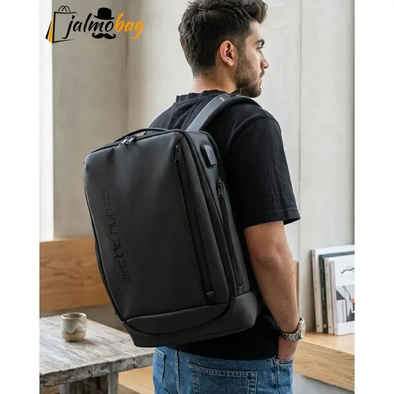 کوله پشتی دانشجویی آرکتیک هانتر ضد آب پورت USB دار - تصویر 11