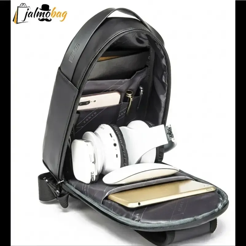 بادی بگ هاردکیس بنج ضد آب پارچه اسکین وارداتی پورت تایپ C و USB دسته عینک دار - تصویر 18