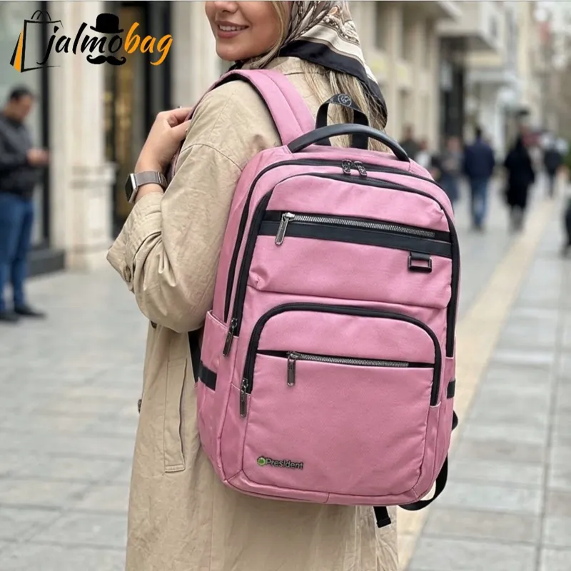 کوله پشتی اسپرت پریزیدنت مناسب لپ تاپ و دانشگاه و روزمره - تصویر 8