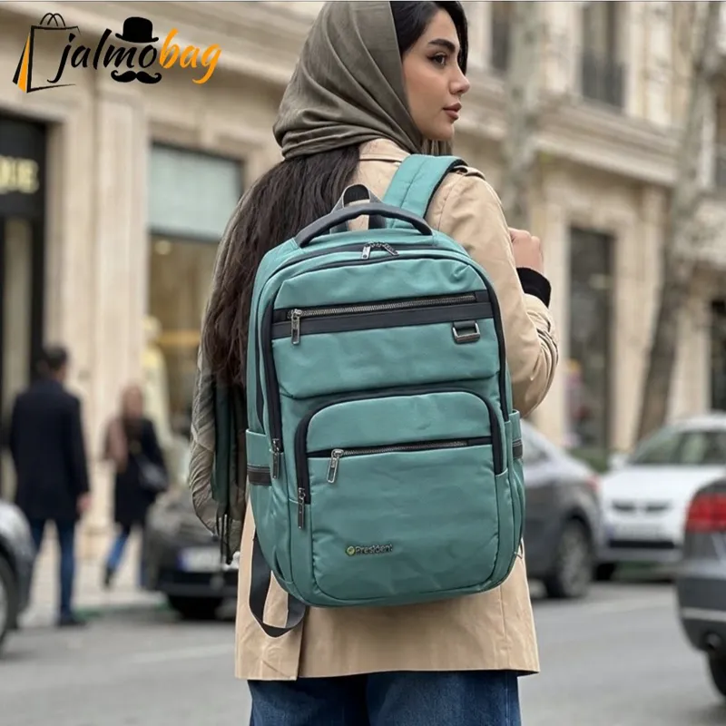 کوله پشتی اسپرت پریزیدنت مناسب لپ تاپ و دانشگاه و روزمره - تصویر 9