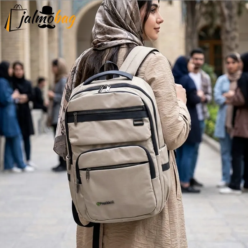 کوله پشتی اسپرت پریزیدنت مناسب لپ تاپ و دانشگاه و روزمره - تصویر 10