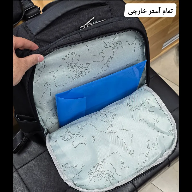 کوله پشتی اسپرت پریزیدنت مناسب لپ تاپ و دانشگاه و روزمره - تصویر 19