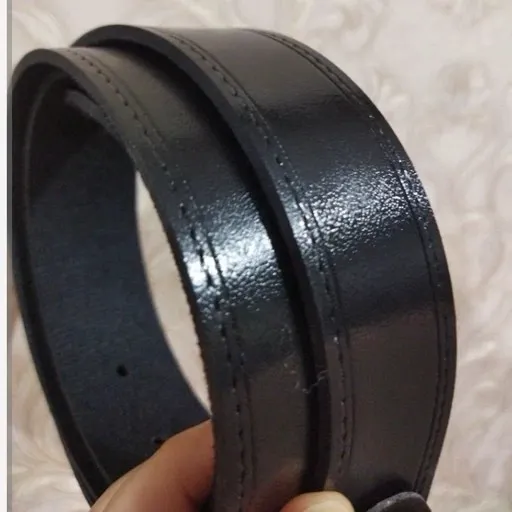 ست هدیه کفش لژدار و کمربند مردانه چرم - تصویر 11