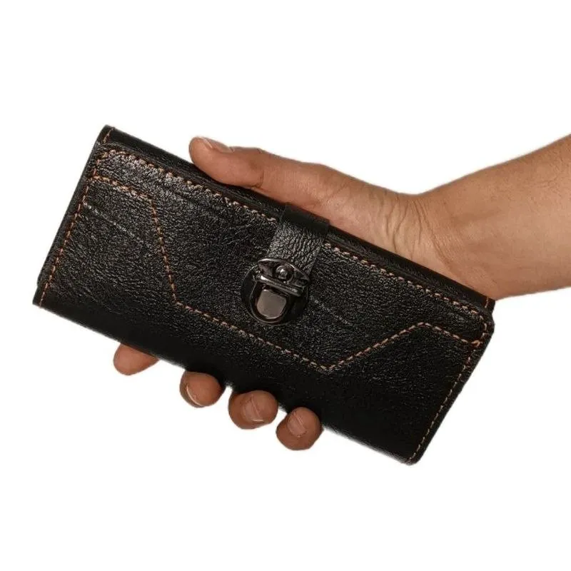 کیف پول موبایل سه لت هوشمند با جای موبایل و پول و کارت و جعبه هدیه هاردباکس - تصویر 5